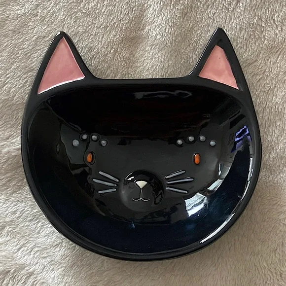 Decorative Cat Dish / Bowl - Picture 4 of 6